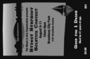 Sydney Drink Ticket in black and white features Port Jackson and The Harbour Bridge.