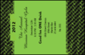 Drink ticket for a Gala with a formal Green Plaid Pattern