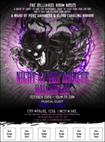 Demon Explosions Flyer With Place Holder Image