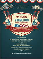 Fourth of July Freedom Blue Flyer