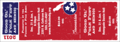 Tennessee General Admission Ticket