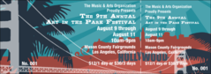 California General Admission (Blue and Salmon)