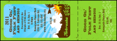 Nebraska General Admission Ticket