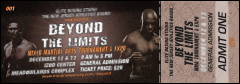 MMA Main Event Ticket (Brown)