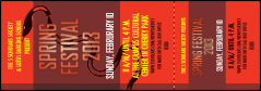 Chinese New Year Snake Event Ticket