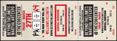 MMA Old School Reserved Event Ticket with room for 2 images