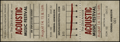 Acoustic Strings 2 Event Ticket