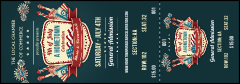 Fourth of July Freedom Blue Reserved Event Ticket