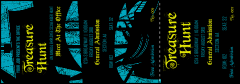 A black and blue Pirate Ship Reserved Event Ticket