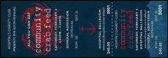 Crab Dinner Reserved Event Ticket