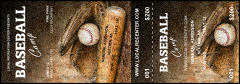A high resolution Baseball Camp Reserved Event Ticket
