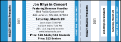 Blue Landscape General Admission Ticket