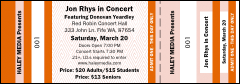 Orange Landscape General Admission Ticket