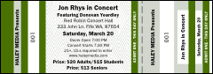 Green Landscape General Admission Ticket