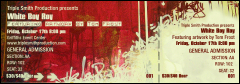 Hip Hop Red Reserved Event Ticket with a detachable stub