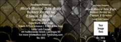 Mixed Martial Arts General Admission Ticket