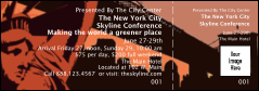 New York general admission ticket