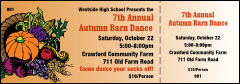 A fall general admission ticket for most any occasion.