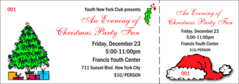 A fun general admission ticket for Christmas.