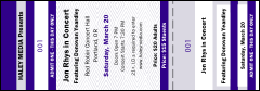 An purple general admission ticket with a full bleed.