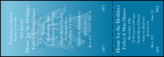 An icy blue Christmas Angel Reserved Event Ticket