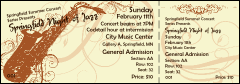 Concert Series 003 Reserved Event Ticket with detachable stubs for easy concert re-entry.
