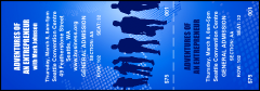 A blue Business 002 Reserved Event Ticket