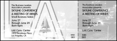 Los Angeles General Admission with stub (Black and white)
