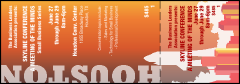 Houston General Admission Ticket with stub