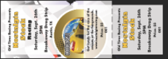 Stock Car Racing General Admission Ticket with stub.