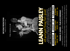 Your Photo Concert (Yellow) Invitation with 1 huge image upload.