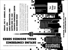 Toronto Invitation (Black & white)