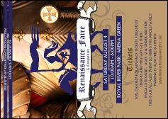 Renaissance Faire Armor Postcard