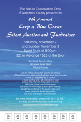 Part of our Nature Series Blue Ocean Event Pack, this deep blue poster with ocean background is striking and will catch attention.