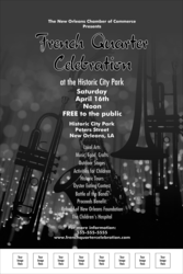 Jazz Concert Poster with space for eight custom image uploads.