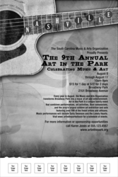 Nashville Poster printed in black and white with space for eight custom image uploads.