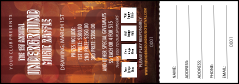 Alternative Music Raffle Ticket
