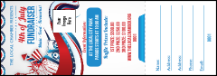Fourth of July Freedom Raffle Ticket