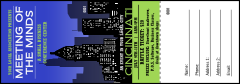 Cincinnati Skyline Raffle Ticket