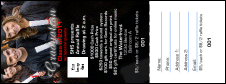 Graduation Diploma Raffle Ticket printed in color