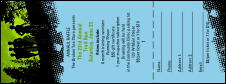 Trail Running Race Raffle Ticket