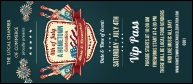 Fourth of July Freedom Blue VIP Pass
