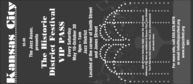 Kansas City VIP Pass (Black & white)