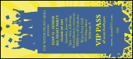 Bright Ideas Graduation VIP Pass printed in color