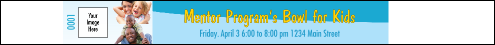 Mentoring Event Ticket Tyvek Pro Wristband