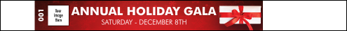 Holiday Gift Tyvek Pro Wristband with vivid colors.