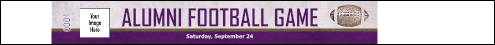 Football Purple Tyvek Pro Wristband with retro feel and unique numbering.