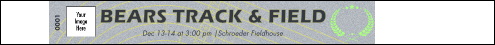 Track and Field Tyvek Pro Wristband with unique numbering.