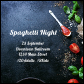 Spaghetti Ingredients Instagram Post