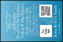 Christmas Angel Economy Event Badge with unique QR coding.